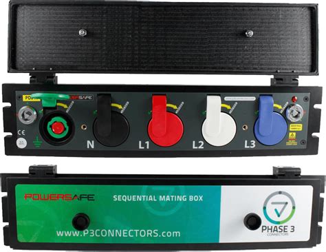 powersafe distribution box|powersafe phase 3 connectors.